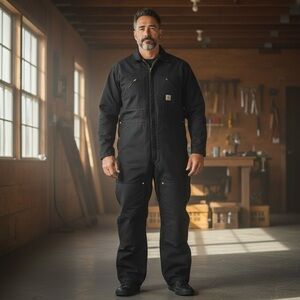 Carhartt Yukon Extremes™ Insulated Coverall - X06-BLK - Size 54 Tall w/Flaw